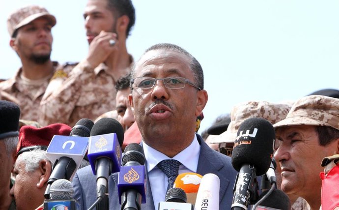 El primer ministro del gobierno de Tobruk, Abdulá al Zani