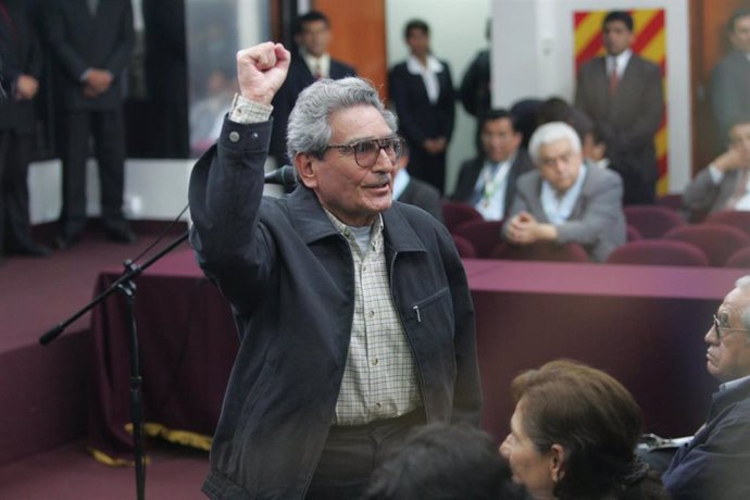 El líder de Sendero Luminoso, Abimael Guzmán.
