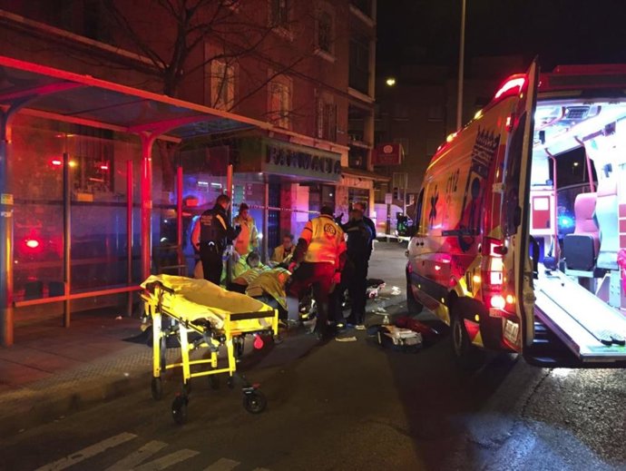 Imagen de archivo de una reyerta, en Carabanchel.