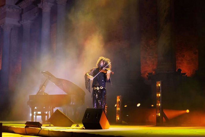 El violinista Ara Malikian en el Festival Stone & Music de Mérida