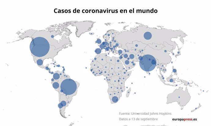EpData.- El último balance de casos del coronavirus en Latinoamérica y el resto 