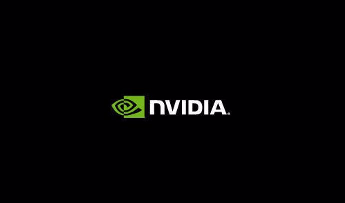 Logo Nvidia, empresa multinacional especializada en el desarrollo de unidades de procesamiento gráfico y tecnologías de circuitos integrados para estaciones de trabajo, ordenadores personales, etc.