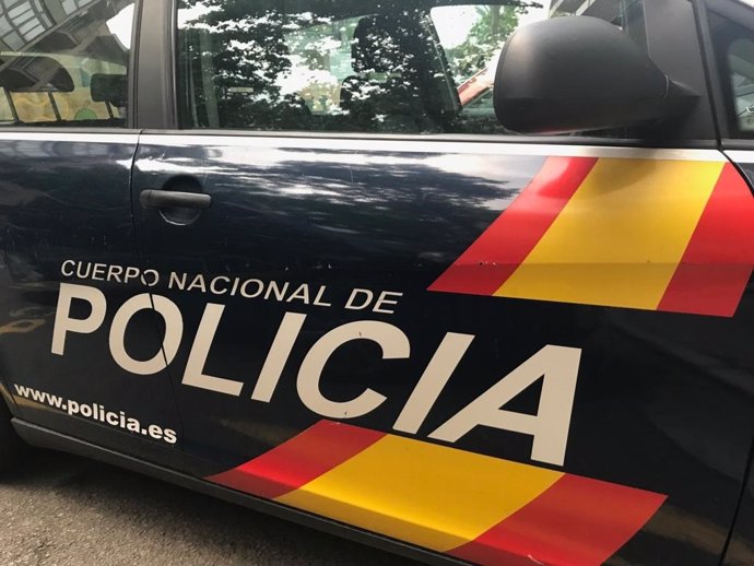 Coche de la Policía Nacional.