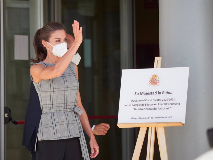 La Reina dice que Leonor se encuentra bien, tras ser confinada por un positivo d