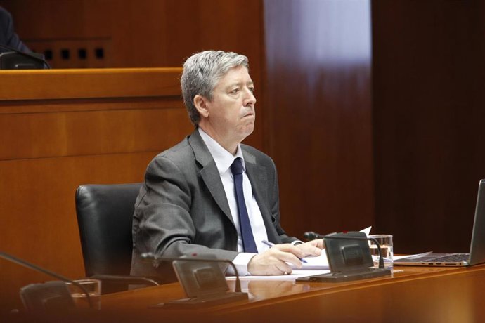 El presidente de la Cámara de Cuentas de Aragón, Alfonso Peña.