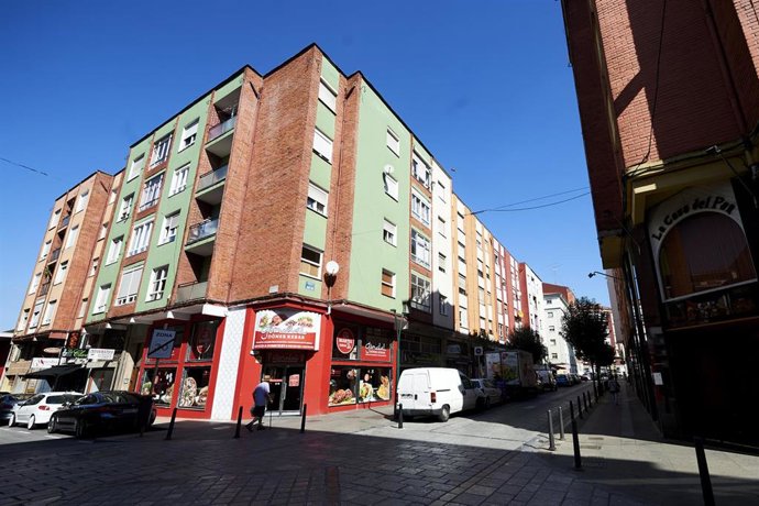 Calle del barrio La Inmobiliaria 