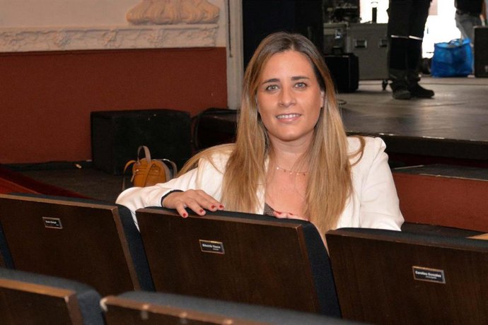 Imagen de las nuevas butacas con los nombres de los premiados de la pasada edición del Festival de Teatro de Palencia.