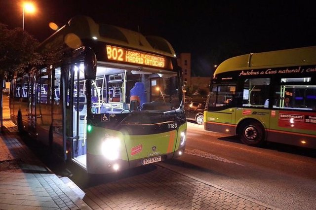 Imagen de recurso de un autobús interurbano de la Comunidad de Madrd.