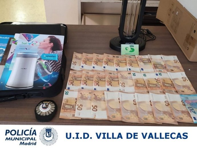 Detenido un hombre que fingía ser técnico de desinfección por ozono de la Comunidad de Madrid para estafar a jubilados