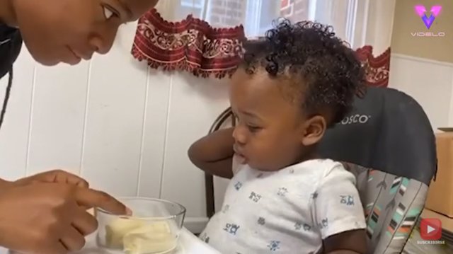 La reacción al reto de la paciencia de este bebé es de lo más hilarante
