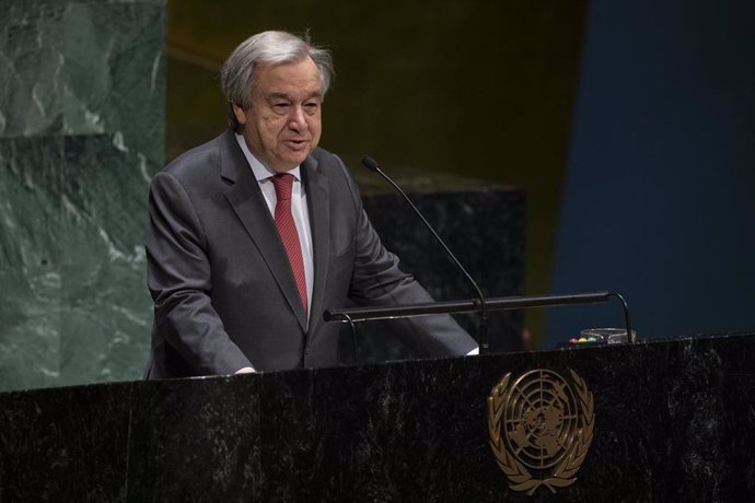 El secretario general de la ONU, António Guterres