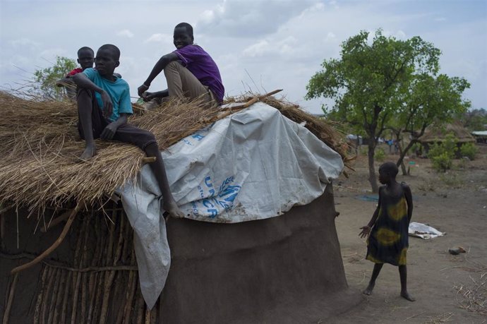 Refugiados de Sudán del Sur en Uganda