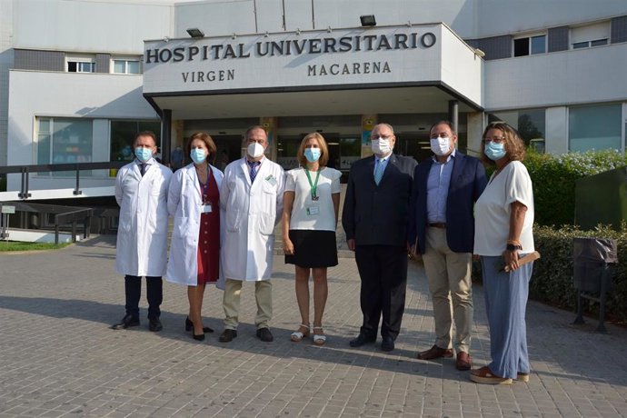 Visita al Hospital Virgen Macarena