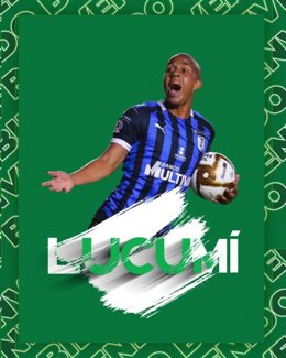 El delantero colombiano Jeison Lucumí, primer refuerzo del Elche en su retorno a LaLiga Santander en 2020-21