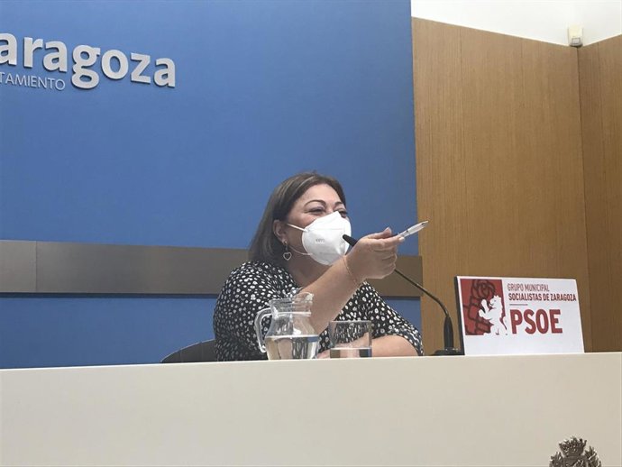 La  concejal del grupo municipal del PSOE, Ana Becerril