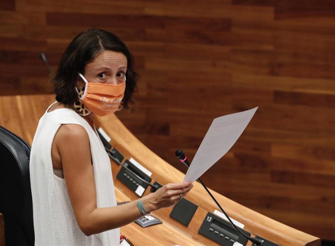 La consejera de Derechos Sociales y Bienestar, Melania Álvarez.