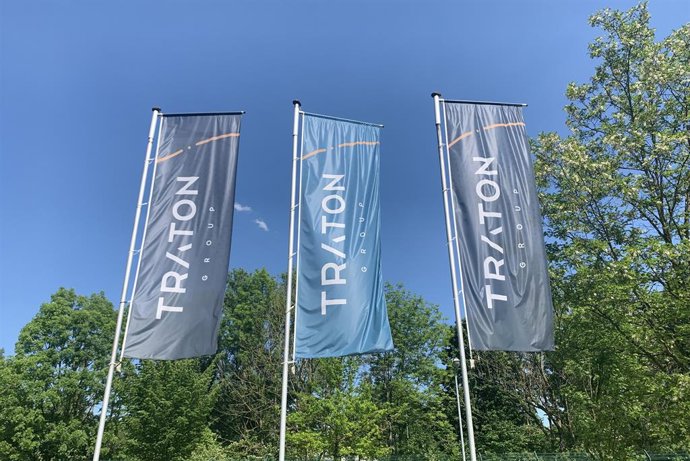 Logo de Traton (Volkswagen).