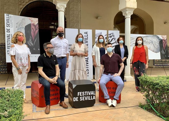 Presentación del cartel cinematográfico del Festival de Sevilla.