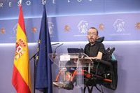 Echenique ve normal que Iglesias se reúna con los grupos y replica al PSOE que Unidas Podemos también negociará los PGE