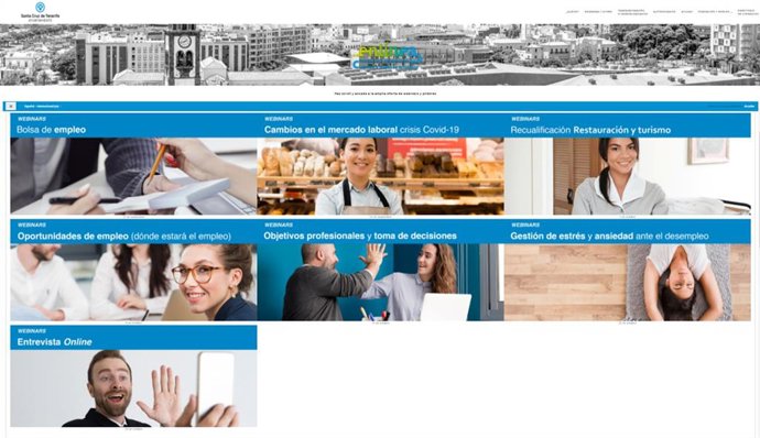 Cursos de formación de la Sociedad de Desarrollo de Santa Cruz de Tenerife