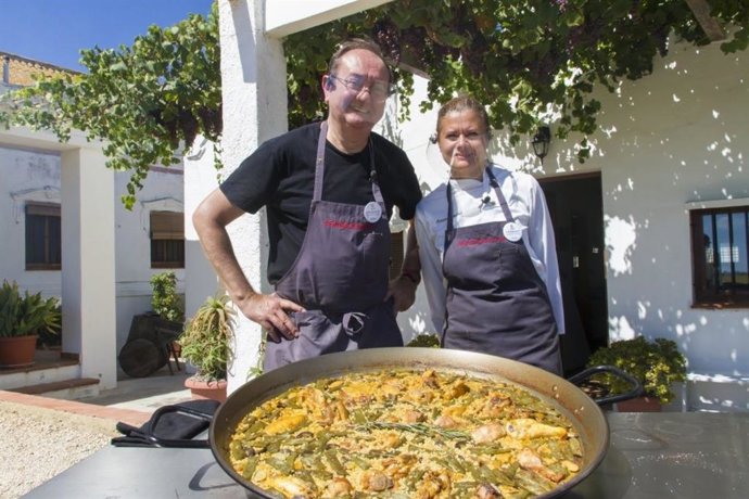 Una de las paellas de la campaña 'Cocina. Comparte. Vive'