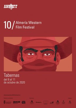Cartel de la décima edición del Almería Western Film Festival