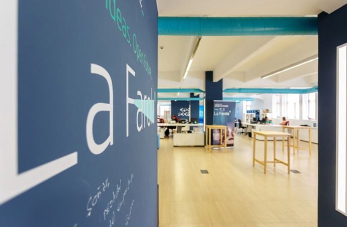 La Farola de Málaga, instalación para acelerar startups de base tecnológica del programa Andalucía Open Future, iniciativa conjunta de la Junta de Andalucía y Telefónica. 