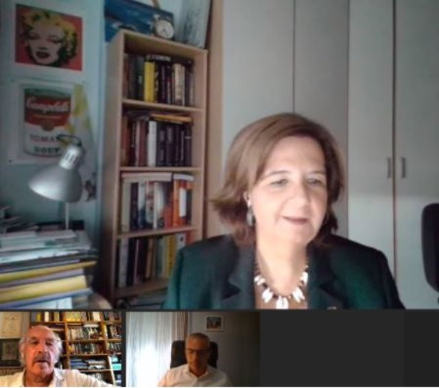 La experta en terrorismo Pilar Rangel participa por vía telemática en los cursos de la Universidad Internacional de Andalucía (UNIA)