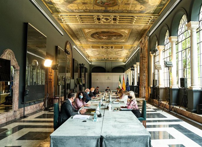 Reunión del Consejo de Gobierno andaluz.