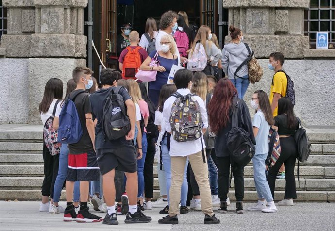 Reanudación del curso escolar en Bérgamo