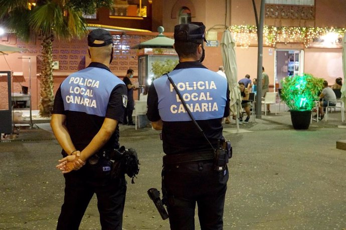 Agentes de la Policía Local de Santa Cruz de Tenerife