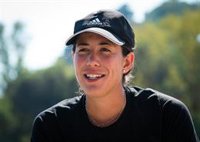 Muguruza: "Era una primera ronda difícil, pero he hecho un partido sólido"