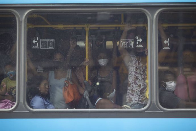 Autobús de la red pública de transportes de Río de Janeiro.