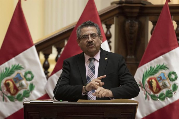Presidente del Congreso de Perú, Manuel Merino.
