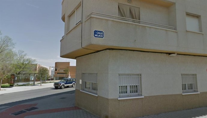 Calle Méjico de Albacete.