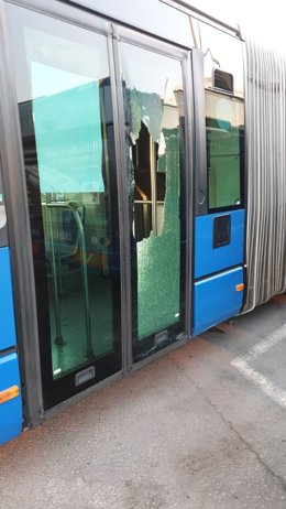 Desperfectos en un autobús