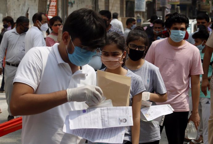 Coronavirus.- India rebasa los cinco millones de casos de coronavirus