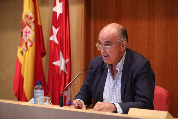 El viceconsejero de Salud Pública y Plan COVID-19 de la Comunidad de Madrid, Antonio Zapatero, informa sobre la situación epidemiológica.