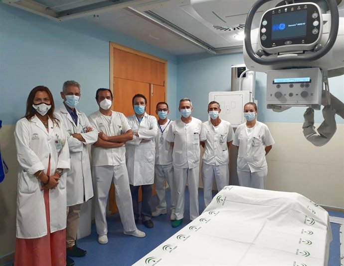 Equipo de la Sala de Radiología Digital de Urgencias