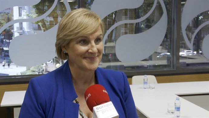 La presidenta del PNV en Bizkaia, Itxaso Atutxa.