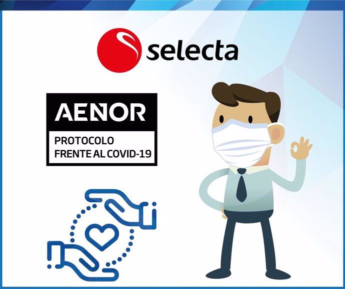 AENOR certifica a SELECTA frente al Covid-19