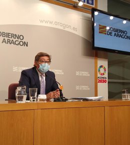El vicepresidente del Gobierno de Aragón, Arturo Aliaga.