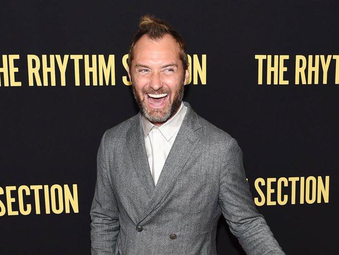 Jude Law Attends The Screening Of "The Rhythm Section" At Brooklyn Academy Of Music