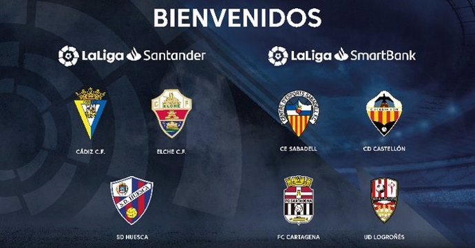 Acto de bienvenida a los clubes ascendidos a LaLiga Santander y LaLiga SmartBank para la temporada 2020/21