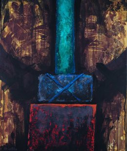 Una de las obras de la exposición 'Ruralis' que se inaugura este jueves en Huesca