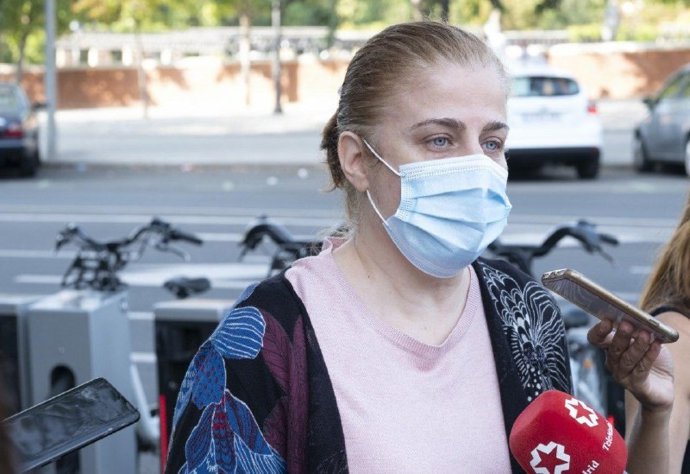 La concejala de Más Madrid Esther Gómez