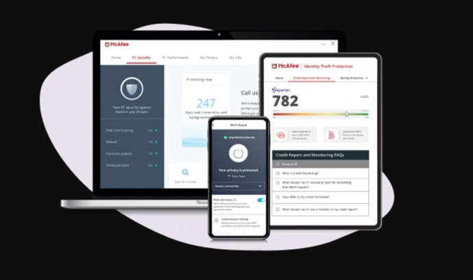 Soluciones de McAfee.