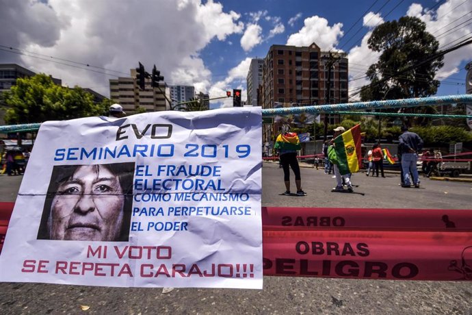 Protestas tras las elecciones de 2019 en Bolivia