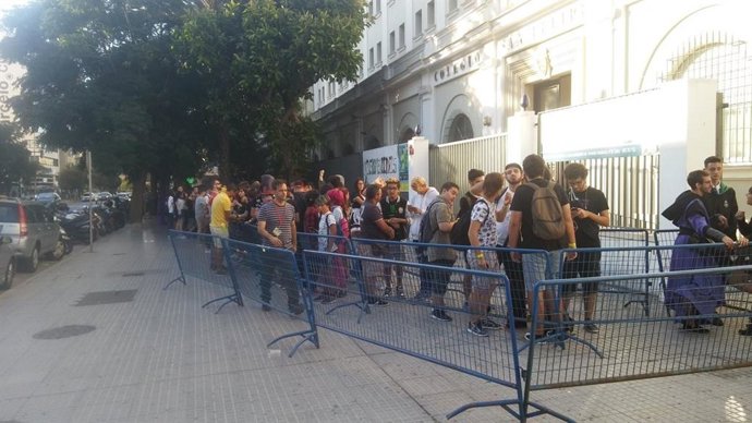 Colas de acceso al Femanca