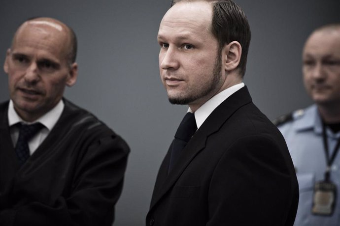 Anders Behring Breivik, autor de la matanza de 77 personas en Oslo en 2011
